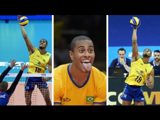 Ricardo lucarelli souza (bra) best volleyball actions