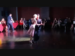 Sebastian arce and eleonora kalganova, milonga de antano, moscow, 2018