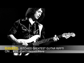 Ritchie blackmore greatest riffs top50 (rainbow era) [hd, 720p]