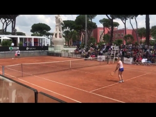 Talents @elinasvitolina and vika and andy bettles ibi18