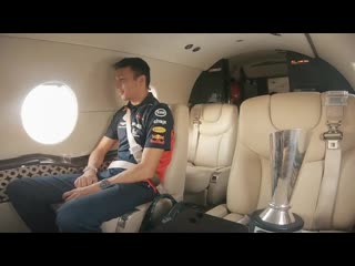 Alex albon returns home