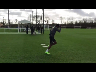 @chalobah on his way out to training this morning!