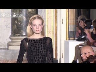 Hanne gaby odiele model talk at fall 2012 fw