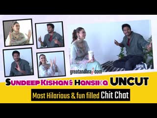 Sundeep kishan hansika exclusive interview ¦ tenali ramakrishna ¦