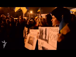 Две тысячи дончан митинговали за единую украину