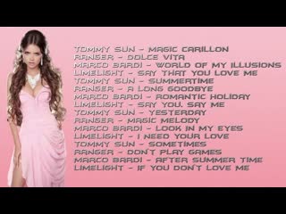 Tommy sun, ranger, marco bardi, limelight 2020 new italo disco