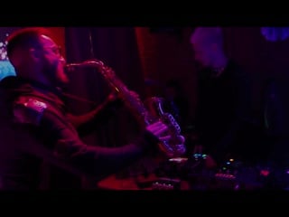 Mikhail rado & solncev sax club show huma (khabarovsk) 18 years bd party of “walls interior”