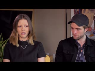 Robert and mia goth for fcce cloudservice during the press junket #highlife in toronto,