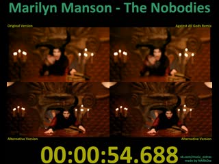 Marilyn manson 2001 the nobodies (original x alternative version x against all gods remix)