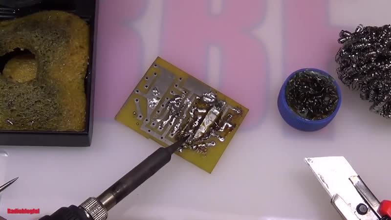 [radioblogful видеоблог паяльщика] как восстановить необгораемое жало паяльника супер способ