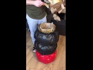 Little brother made me a nox gas trap as a christmas gift wrapping 🎁 ☣️!