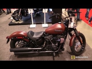 2018 harley davidson street bob walkaround 2018 toronto motorcycle show