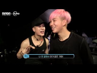 151209 bts rap monster j hope on got7s selfcam [2015mamaxmpd]