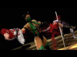 Mortal kombat komplete edition jade vs sindel fatality