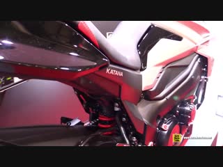 2019 suzuki katana 1000 with yoshimura exhaust walkaround debut at 2018 eicma milan