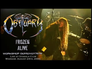 Obituary live at stodoła club, warsaw august 24th, 2006