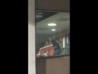 Things may be getting tense in the middle but little #abram is having a blast !! #cuteness #munchkins