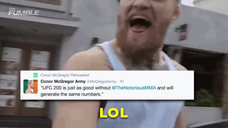 Конор макгрегор тролит ufc 200 (rus sportfaza)