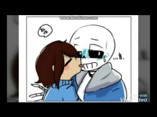 Just a dream {sans x frisk} (undertale comics)