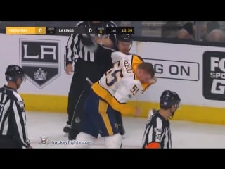 Cody mcleod vs kurtis macdermid nov 4, 2017