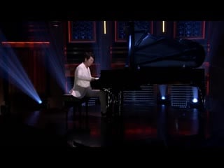 [rus sub] ланг ланг на шоу джимми фэллона | lang lang performs on jimmy fallon twosetviolin