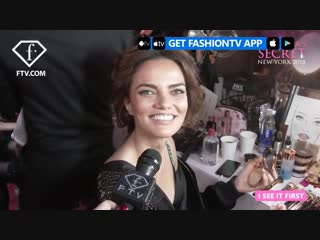 Barbara f backstage victorias secret fashion show 2018 fashiontv ftv