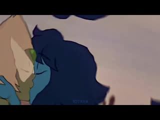 Lapis lazuli, peridot | steven universe edit