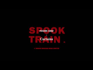 Spook train [room one] curtains