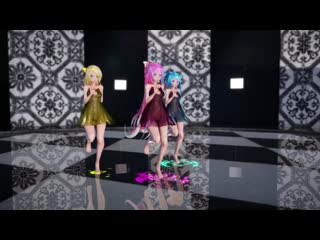Mmd r 18 [erotic] miku & luka & rin club majesty author f dry