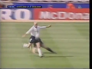 Paul gascoigne goal for england v scotland at wembley euro 96