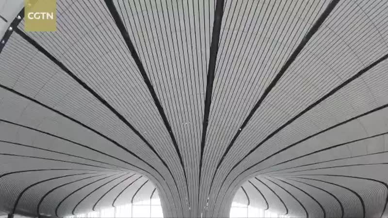 В пекине завершилось строительство крупнейшего в мире международного аэропорта "дасин"