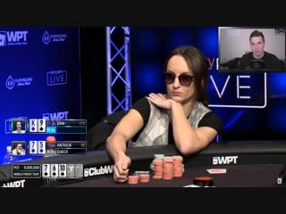 She bluffs all in with $650,740 at stake! very cool poker hand