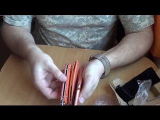 Unboxing ganzo g717 or и чиspyderco civilian