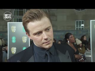 Jack lowden (ee rising star, mary queen of scots, fighting with my family) interview baftas 2020