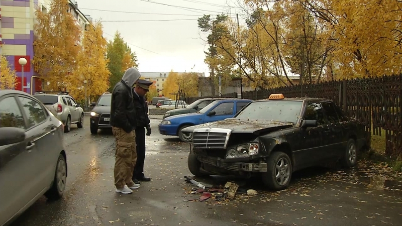 Задержание не трезвого подозреваемого в угоне, белоярский район
