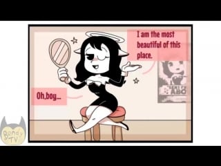 【 batim comic animation #2 】mickey bendy and the ink machine comic dub compilati