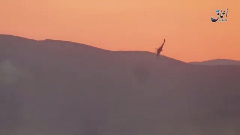 Сбитие вертолёта с российским экипажем около пальмиры