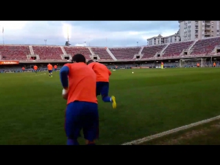 Предматчевая разминка (барса б алькояно) | 28 01 17