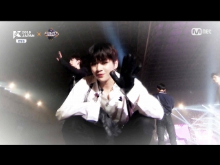 180419 wann one up next + ending〈kcon 2018 japan〉 m countdown