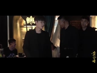 180718 exo lay yixing @ «the golden eyes» behind the scenes