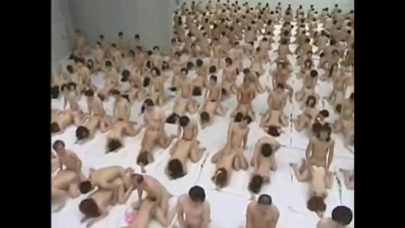Порно видео японский массовый секс