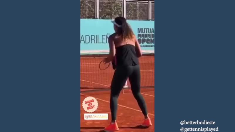 Тренироа наоми осака