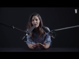 Olivia munn explores asmr w magazine