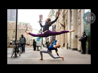 Tate mcrae and avery gay crash wall street for 10 minute photo challenge