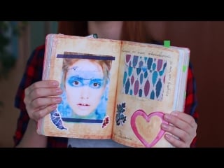 Творческий блокнот "мечтай!" (masha zhukova) (обзор разворотов)