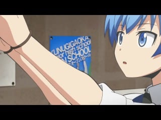 Класс убийц / молодые в классной комнате / ansatsu kyoushitsu /  assassination classroom 2 серия (субтитры)