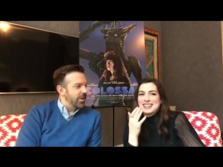 Anne hathaway and jason sudeikis new sci fi film, colossal
