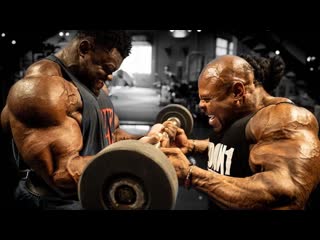 Blessing awodibu & kai greene train arms
