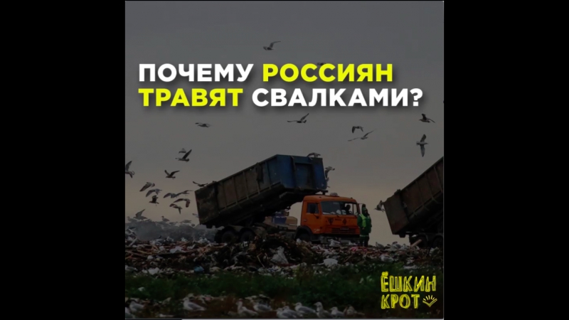 Почему россиян травят свалками?