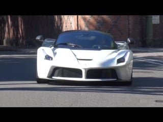 White ferrari laferrari acceleration!